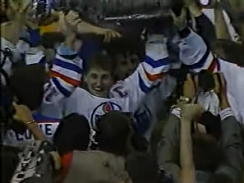 1987 - Edmonton Oilers - Stanley Cup Final - 3rd Trophy in 4 years