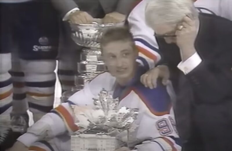 Oilers win 1988 Stanley Cup