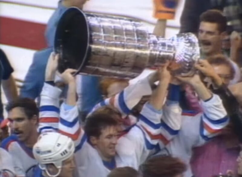 Stanley Cup 1985 Winners - Oilers - Gretzky