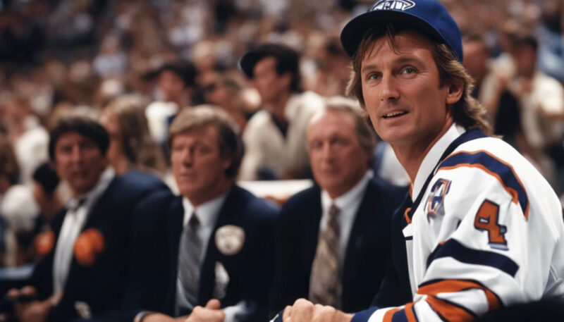 Wayne Gretzky - Oilers- Stanley Cup
